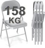 Klapstoelen - Vouwstoelen - Set van 4 - Eettafelstoelen - Gr, Verzenden, Zo goed als nieuw