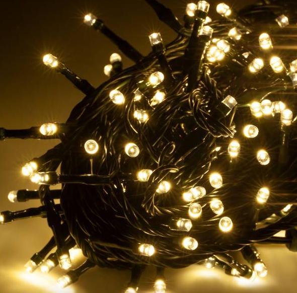 Kerstverlichting - Warm Wit - 10 meter - voor buiten - Koppe, Hobby en Vrije tijd, Elektronica-componenten, Nieuw, Ophalen of Verzenden