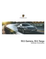 2017 PORSCHE 911 CARRERA | TARGA BEKNOPT INSTRUCTIEBOEKJE, Auto diversen, Handleidingen en Instructieboekjes