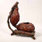 Mand - Ikebana bloemenvaas - Bamboe, Hout