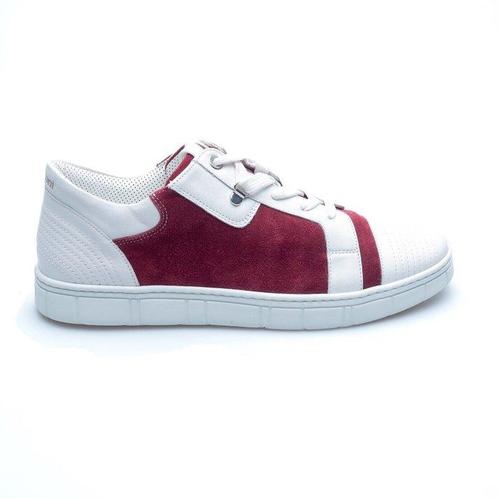 A. Testoni - NO RESERVE - Sneaker Red Suede - UK: 6.5 / US:, Kleding | Heren, Schoenen