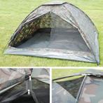 4 persoons camouflage tent nieuw, Caravans en Kamperen, Nieuw