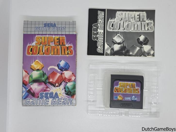 Sega Game Gear - Super Columns, Spelcomputers en Games, Games | Sega, Gebruikt, Verzenden
