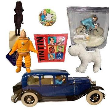 Kuifje official Merchandise - o.a Autos, Mokken, figuurtjes beschikbaar voor biedingen
