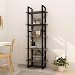 vidaXL Boekenkast met 5 schappen 60x30x175 cm massief, Huis en Inrichting, Kasten | Boekenkasten, Verzenden, Nieuw, 50 tot 100 cm