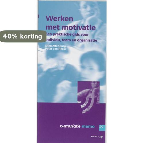 Werken met motivatie / Communicatie memo / 29 9789013004496, Boeken, Overige Boeken, Gelezen, Verzenden
