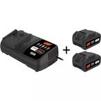SPIT 18V accu-laadset (2x 5,0Ah accu + snellader), Ophalen of Verzenden, Nieuw