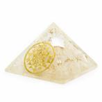 Orgonite Piramide Seleniet - Sri Yantra - (40 mm), Verzenden