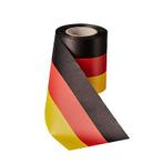 Nationaal vlag lint 100 mm zwart, rood,goudgeel 1 meter, Huis en Inrichting, Ophalen of Verzenden, Nieuw
