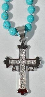 Geverifieerde tourmalijn en kruis met zirkonia - EERSTE, Antiek en Kunst