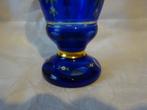 Pot - Glas - Biedermeier voetbeker, Antiek en Kunst, Antiek | Glas en Kristal