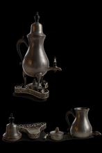 Kan - Tin - Tinnen kraankan/samovar, Antiek en Kunst