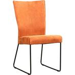 Leren eetkamerstoel Mate - Kenia Rost (oranje) - U-poot, Huis en Inrichting, Overige kleuren, Nieuw, Ophalen of Verzenden, Eén