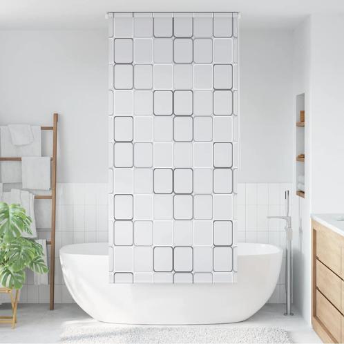 vidaXL Rolgordijn voor douche 100x240 cm vierkant, Huis en Inrichting, Badkamer | Badtextiel en Accessoires, Wit, Nieuw, Verzenden