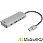 ACT USB-A hub 3.0. 4 poorts USB-A, Verzenden, Nieuw, ACT