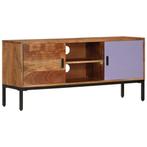 vidaXL Tv-meubel 110x30x50 cm massief acaciahout honingbruin, Huis en Inrichting, 100 tot 150 cm, Verzenden, Nieuw, Minder dan 100 cm