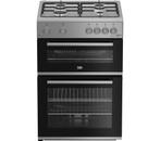 Beko-Fornuis FTG6201S-60 cm gas dubbeloven zwart, Witgoed en Apparatuur, Fornuizen, Ophalen of Verzenden, Nieuw