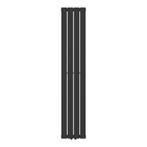 [neu.haus] Designradiator Nore 160x30x5,2 cm zwart, Nieuw, Verzenden