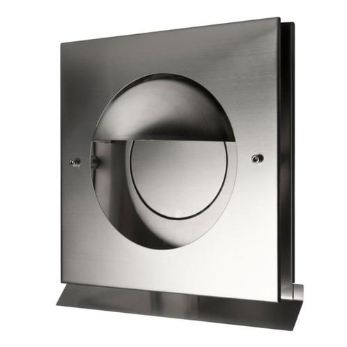 Overdruk Ventilatierooster Kappa 15 cm Geborsteld RVS, Doe-het-zelf en Verbouw, Sanitair, Ophalen of Verzenden