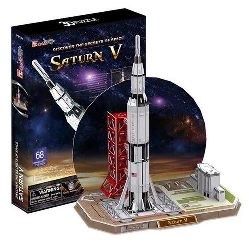 CubicFun 3D puzzel - Technologie lucht- en ruimtevaart P6..., Verzamelen, Speelgoed, Verzenden