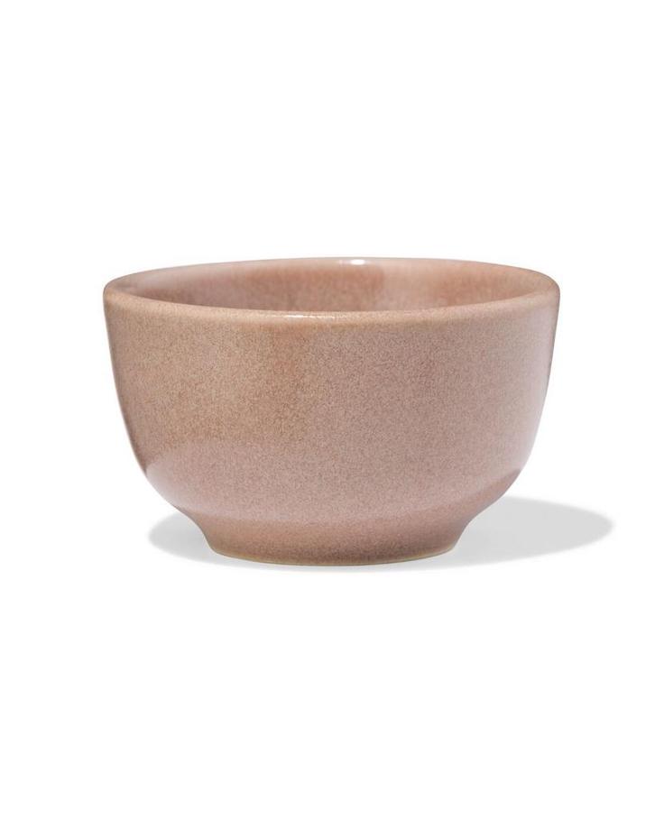 HEMA Hoog schaaltje Ø7cm PUUR reactief glazuur taupe, Huis en Inrichting, Keuken | Keukenbenodigdheden, Nieuw, Verzenden