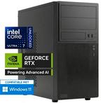 Core Ultra 7 265KF + Waterkoeling - RTX 5050 - Desktop PC, Nieuw