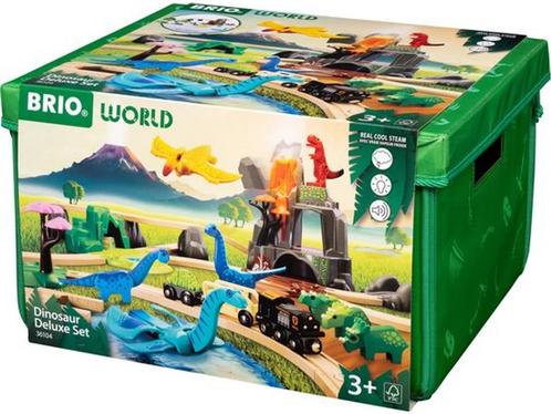 BRIO World - 36104 Luxe set met dinosaurussen | 45-delige, Huis en Inrichting, Woonaccessoires | Overige, Zo goed als nieuw, Verzenden