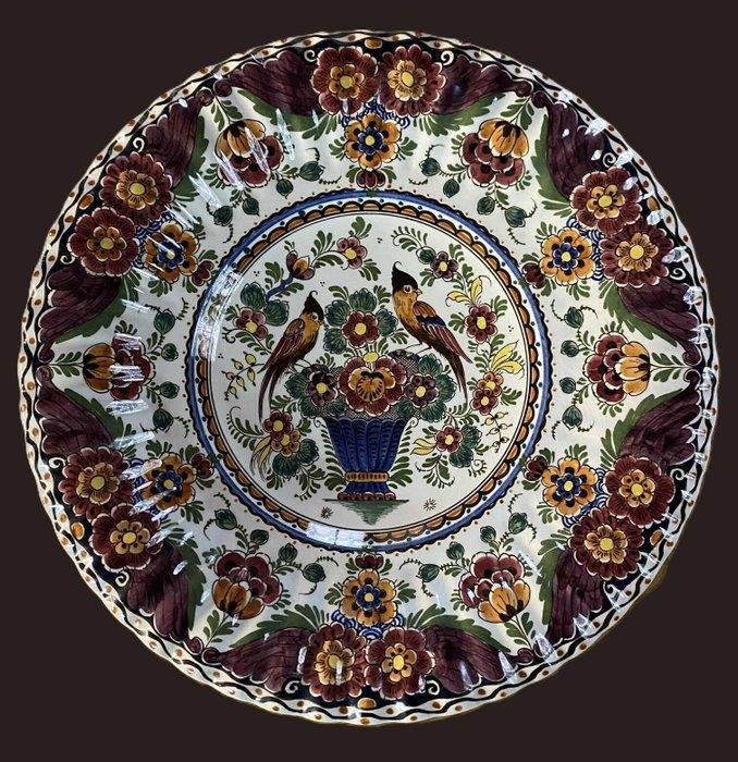 Velsen, Sassenheim - Schotel - Aardewerk - 36 cm, Antiek en Kunst, Antiek | Glas en Kristal