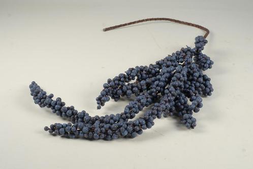 Bunch berrie lang 118cm. cm. foam blauwgrijs 118, Hobby en Vrije tijd, Knutselen, Nieuw, Ophalen of Verzenden