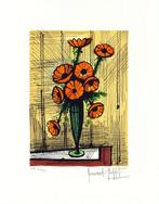 Bernard Buffet (1928-1999) - Bouquet de soucis dans un vase
