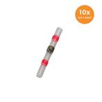 Soldeerhuls Waterdicht Rood (0.5-1.5mm) 10 stuks, Ophalen of Verzenden, Nieuw