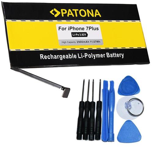 iPhone 7 Plus accu incl. gereedschap (Patona), Telecommunicatie, Mobiele telefoons | Batterijen en Accu's, Nieuw, Verzenden