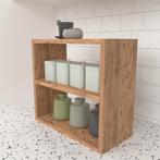[en.casa] Keukenkast organizer 40x43,5x20 cm eiken, Huis en Inrichting, Keuken | Keukenelementen, Nieuw, Verzenden