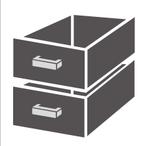 Ladenblok 1/2 Monoblock Soft Closing, Ophalen of Verzenden, Nieuw