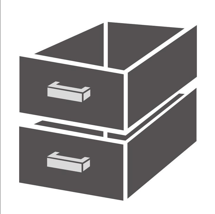 Ladenblok 1/2 Monoblock Soft Closing, Witgoed en Apparatuur, Koelkasten en IJskasten, Ophalen of Verzenden