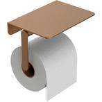 Wiesbaden Alonzo Toiletrolhouder met Planchet - Geborsteld, Huis en Inrichting, Ophalen of Verzenden, Nieuw