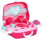 Eddy Toys Beautycase Prinsessen Meisjes 25 Cm Roze 19-delig, Nieuw, Verzenden