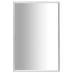 Spiegel 60x40 Zilver - Retourdeal! Nu 57% Korting!, Huis en Inrichting, Woonaccessoires | Spiegels, Minder dan 50 cm, Nieuw, Ophalen of Verzenden