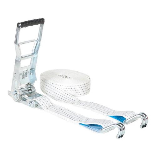 Spanband 50 mm 5 ton 15M Wit ERGO (trek-)ratel, Auto diversen, Aanhangwagen-onderdelen, Nieuw, Verzenden
