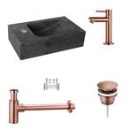 Sani Royal Hardstenen Fonteinset Mini met Kraan,, Tuin en Terras, Waterpartijen en Fonteinen, Nieuw