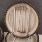 Manufacture Salins - Tafelservies (10) - geëmailleerde, Antiek en Kunst