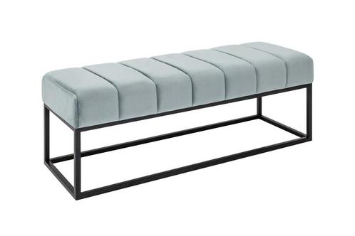 Bank PETIT BEAUTE 110cm velvet mint - 44268, Huis en Inrichting, Banken | Bankstellen, Ophalen of Verzenden
