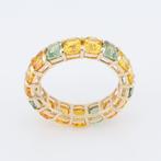 Zonder Minimumprijs - Ring - 14 karaat Geel goud - 3.82ct., Sieraden, Tassen en Uiterlijk, Ringen, Nieuw