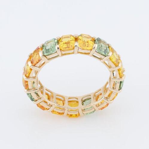 Zonder Minimumprijs - Ring - 14 karaat Geel goud - 3.82ct., Sieraden, Tassen en Uiterlijk, Ringen