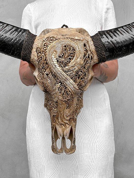 Geen minimumprijs - C - Grote authentieke handgesneden, Antiek en Kunst, Kunst | Designobjecten