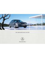 2005 MERCEDES BENZ E KLASSE SEDAN BROCHURE DUITS, Nieuw, Author