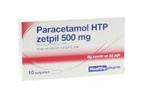 Paracetamol 500 mg Healthypharm - 10 zetpillen, Verzenden, Nieuw