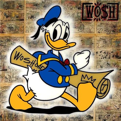 WO$H - D29295172C, Antiek en Kunst, Kunst | Schilderijen | Modern