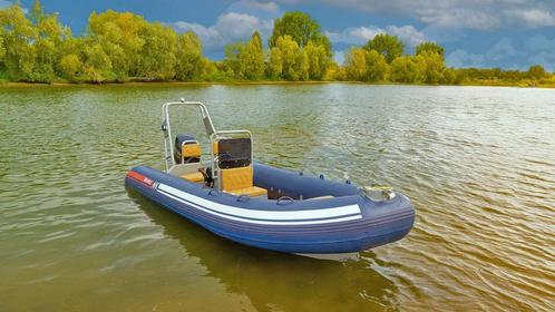 MK Boats 480 Rib (hypalon) alu bodem  NU ACTIE, Watersport en Boten, Rubberboten, Minder dan 70 pk, Aluminium, Benzine, Nieuw