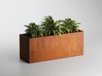 Adeqo cortenstaal plantenbak rechthoek 150 x 50 x 60 cm, Tuin en Terras, Bloembakken en Plantenbakken, 100 cm of meer, Verzenden
